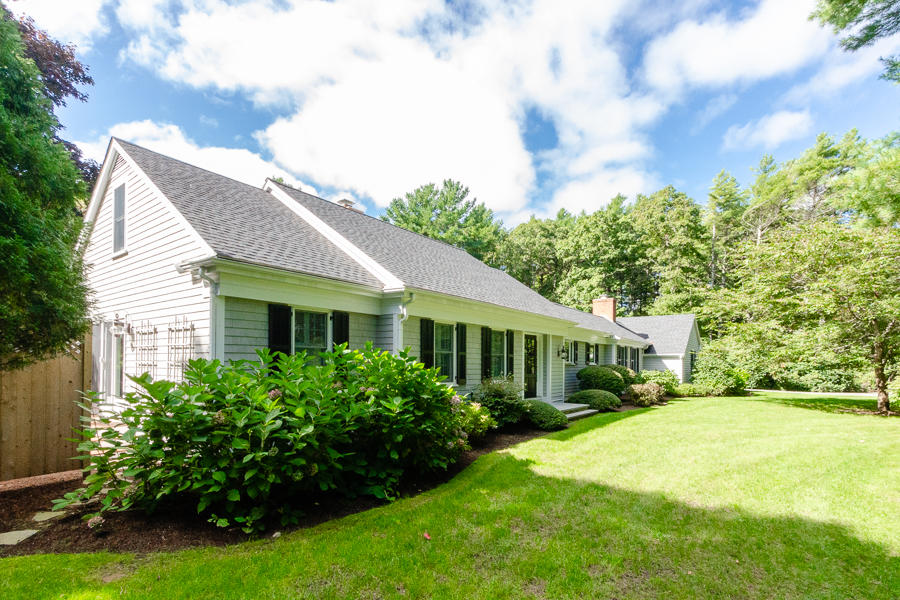 18 Register Road Marion, MA 02738 - Photo 21 of 30 a view of house with a garden