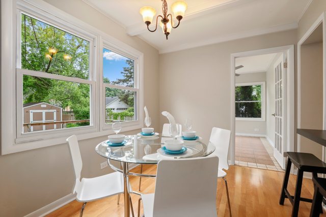 309 East Avenue Park Ridge, IL 60068 - Photo 13 of 32 a view of a dining room with furniture window and outside view