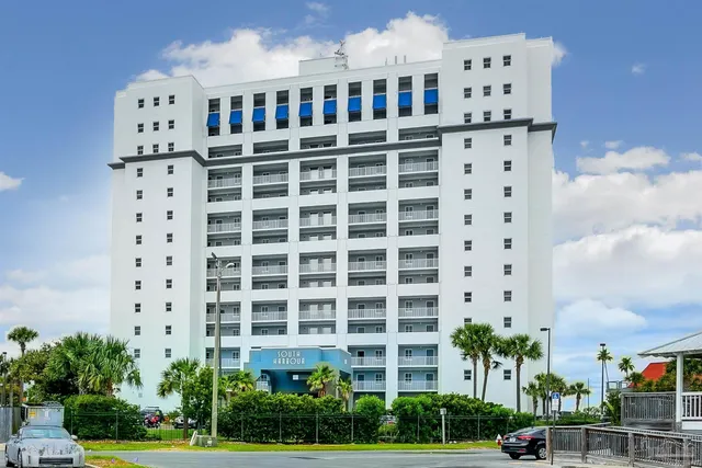 a cars parked in front of a building
