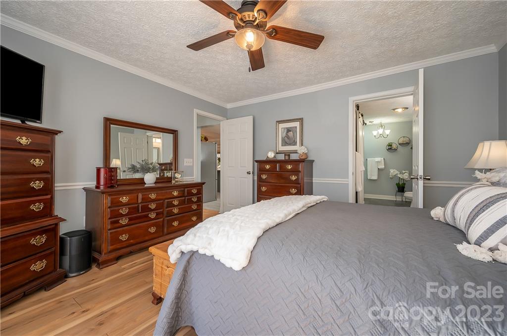 481 Plantation Drive Rutherfordton, NC 28139 - Photo 22 of 48 a bed room with a bed and a television