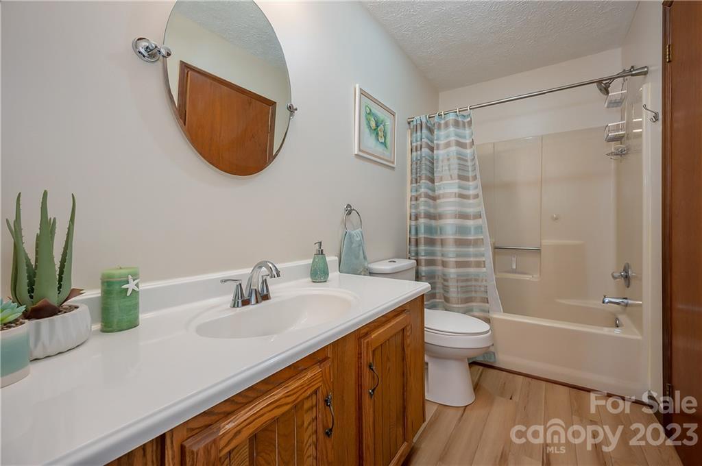 481 Plantation Drive Rutherfordton, NC 28139 - Photo 9 of 48 a bathroom with a sink a toilet and shower