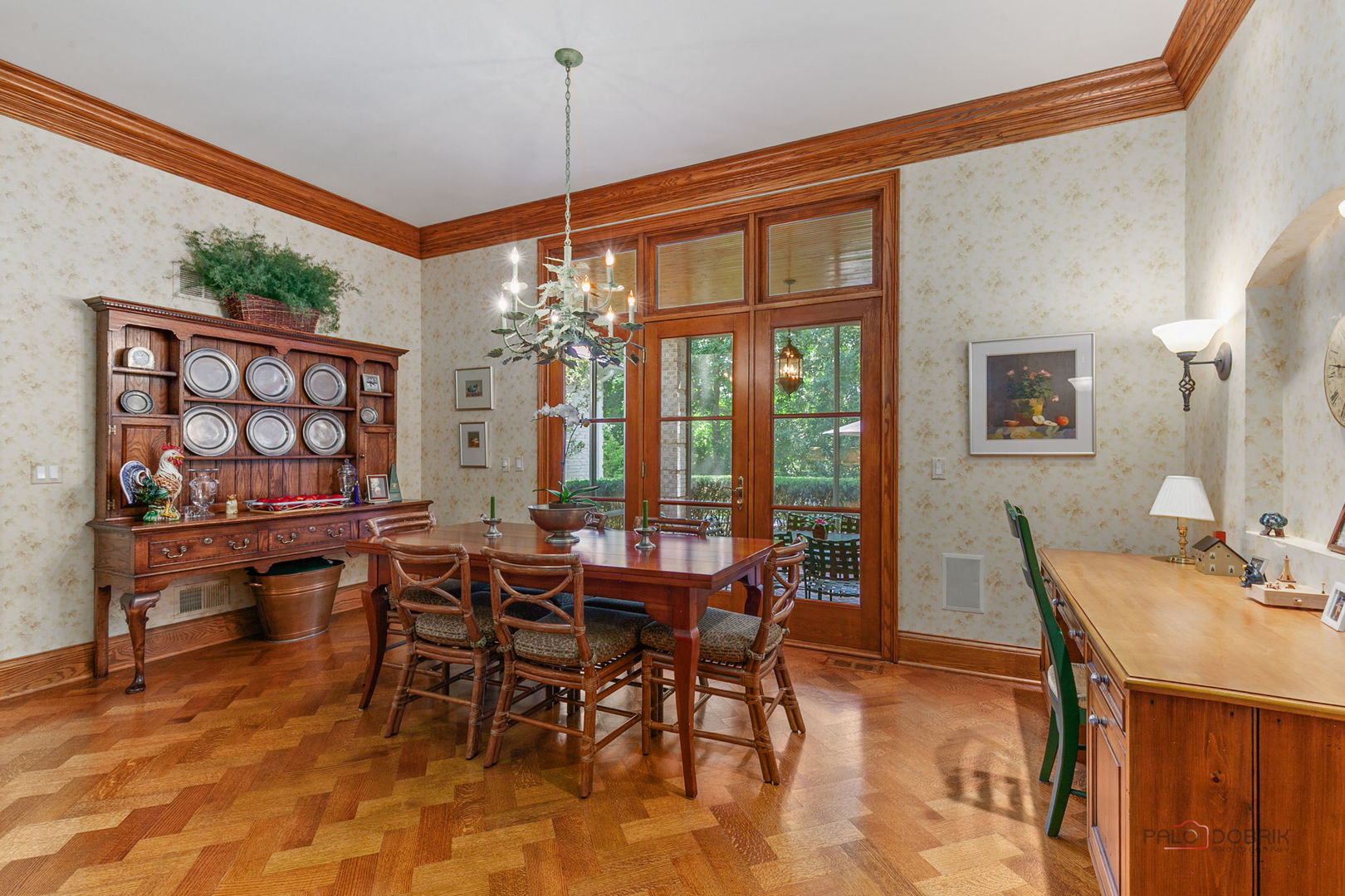 1271 North Green Bay Road Lake Forest, IL 60045 - Photo 19 of 57 a view of a dining room with furniture window and outside view
