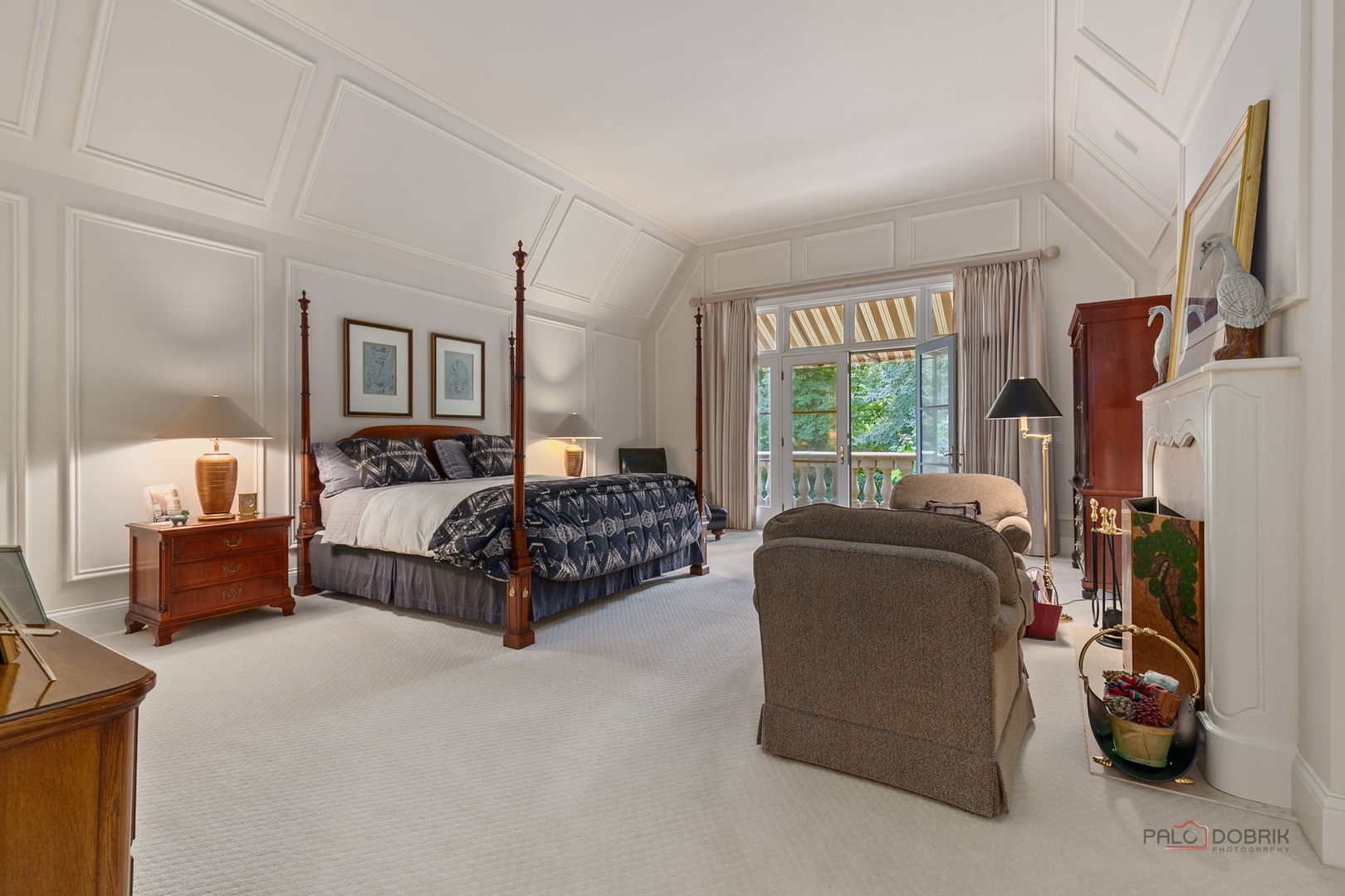 1271 North Green Bay Road Lake Forest, IL 60045 - Photo 31 of 57 a bedroom with bed and a large window