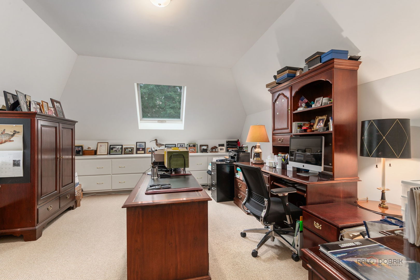 1271 North Green Bay Road Lake Forest, IL 60045 - Photo 37 of 57 a workspace with a couch and a window