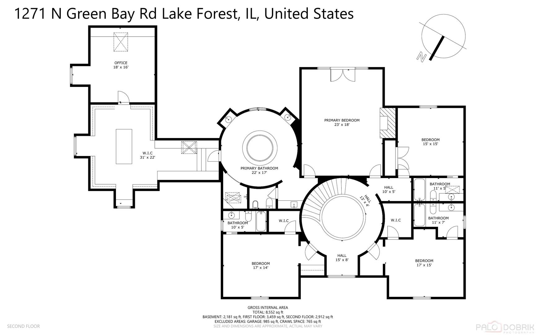 1271 North Green Bay Road Lake Forest, IL 60045 - Photo 56 of 57 a picture of a bench in a house