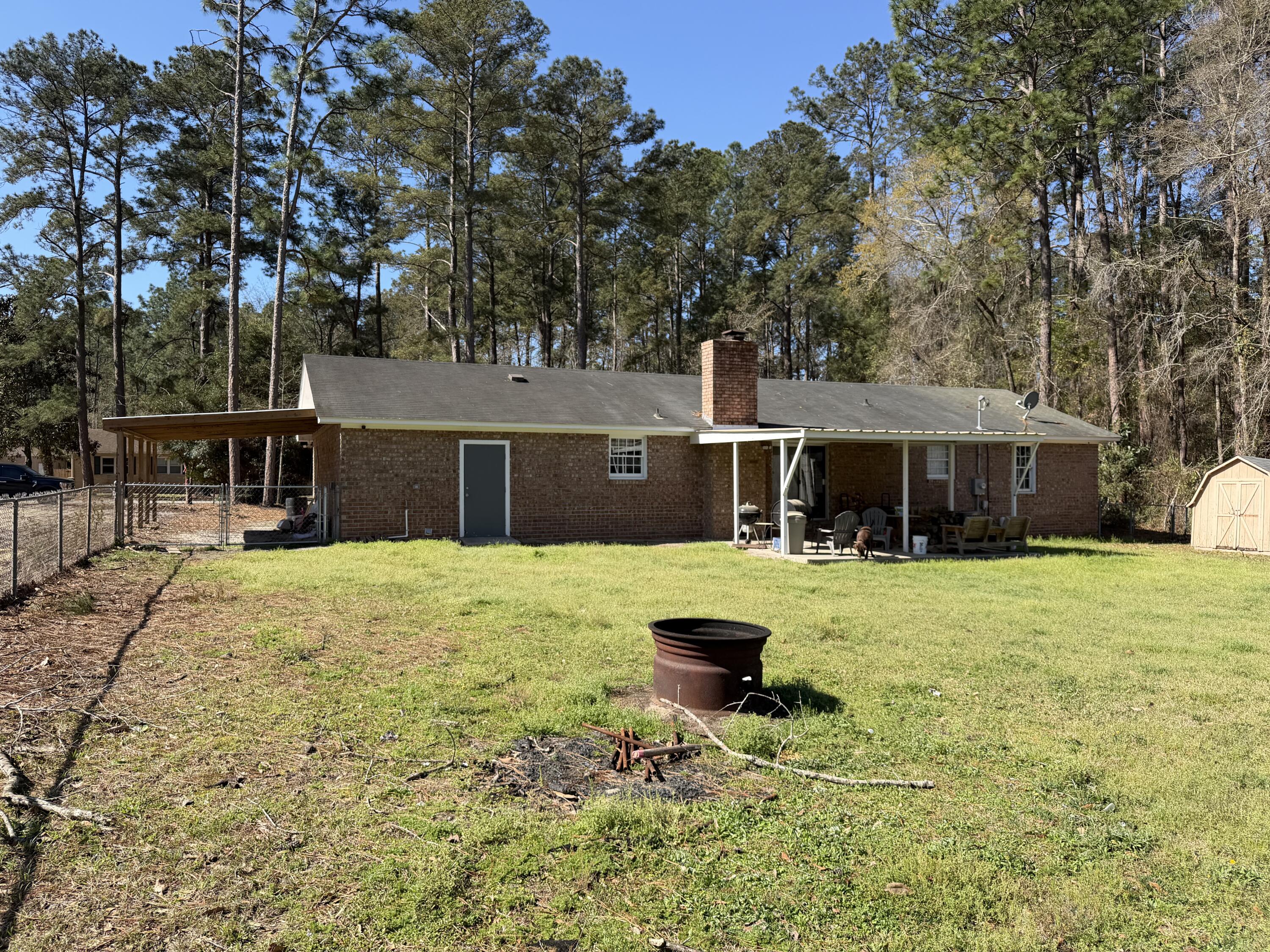 206 Sangaree Road Walterboro, SC 29488 - Photo 16 of 50 Backyard