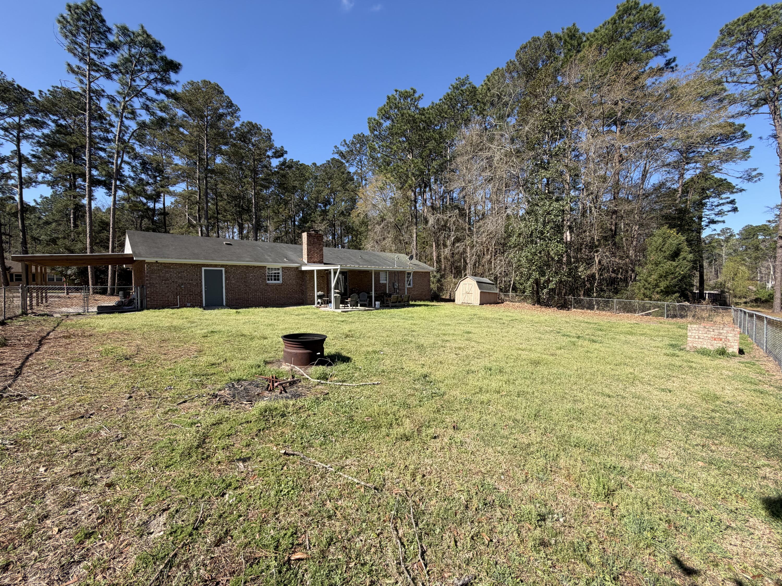 206 Sangaree Road Walterboro, SC 29488 - Photo 17 of 50 Backyard
