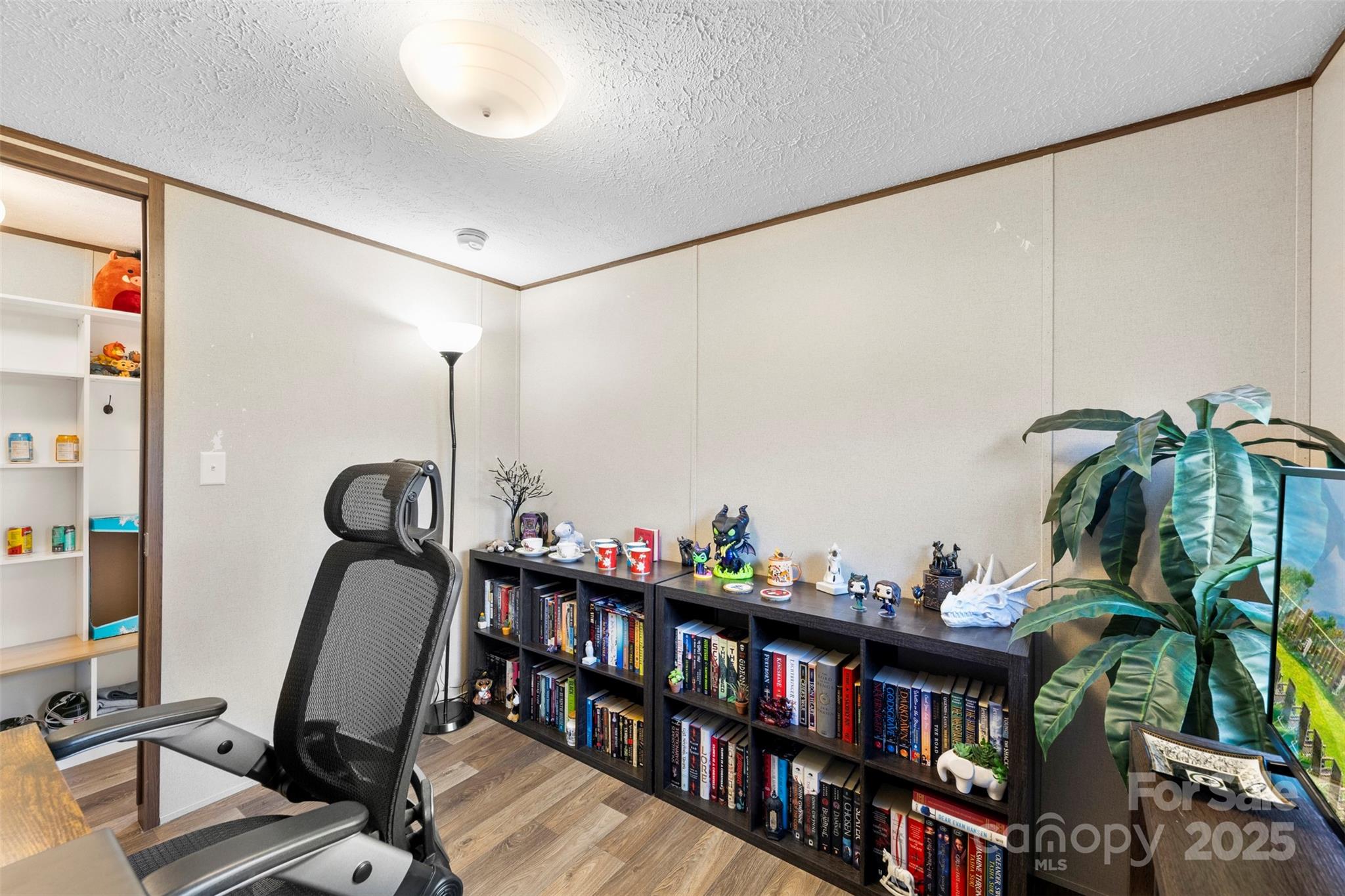 3051 Shoal Road Crouse, NC 28033 - Photo 13 of 26 a living room with furniture book shelf and a potted plant