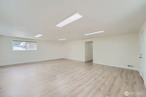 wooden floor in a room
