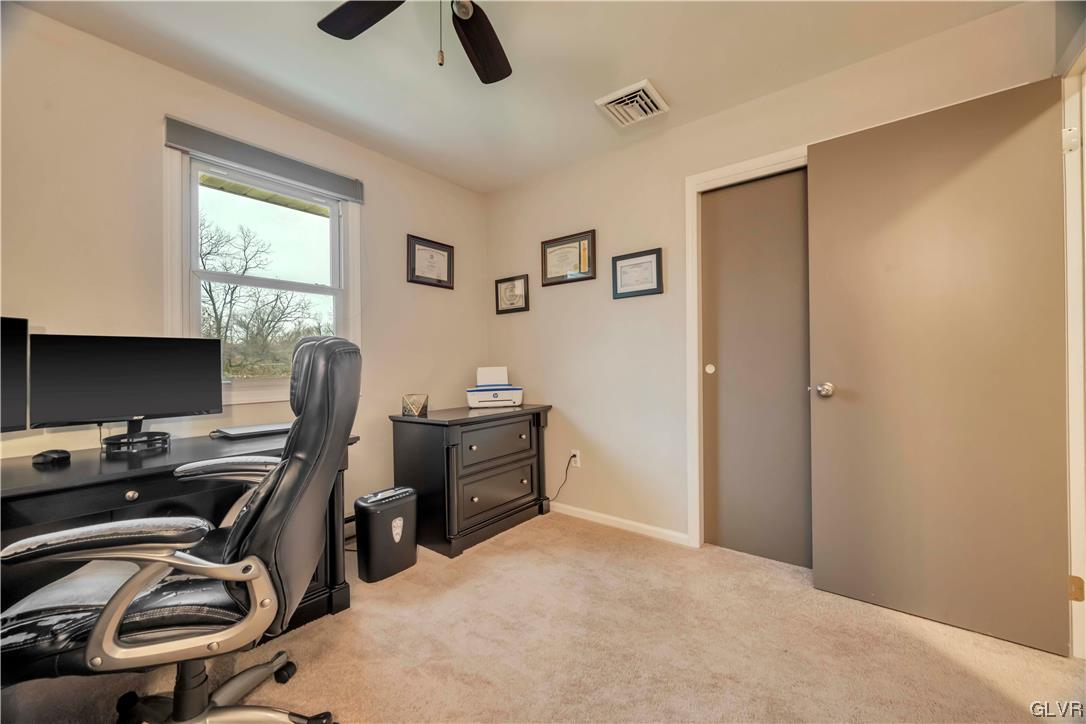 2559 Mountain Road Slatington, PA 18080 - Photo 25 of 32 a view of a workspace with furniture and a window