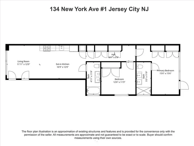 $699,000 | 134 New York Avenue, Unit 1, Jersey City, NJ 07307