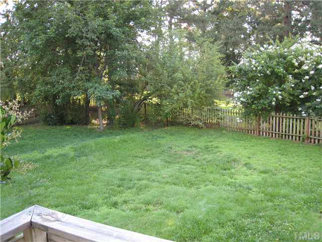 3505 East Jameson Road Raleigh, NC 27604 - Photo 12 of 14 Huge fenced Back Yard