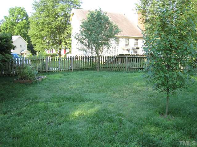3505 East Jameson Road Raleigh, NC 27604 - Photo 14 of 14 Unusually large back yard for this neighborhood