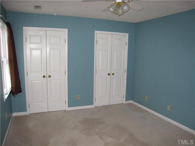 3505 East Jameson Road Raleigh, NC 27604 - Photo 10 of 14 Master Bedroom. Note the 2 closets!