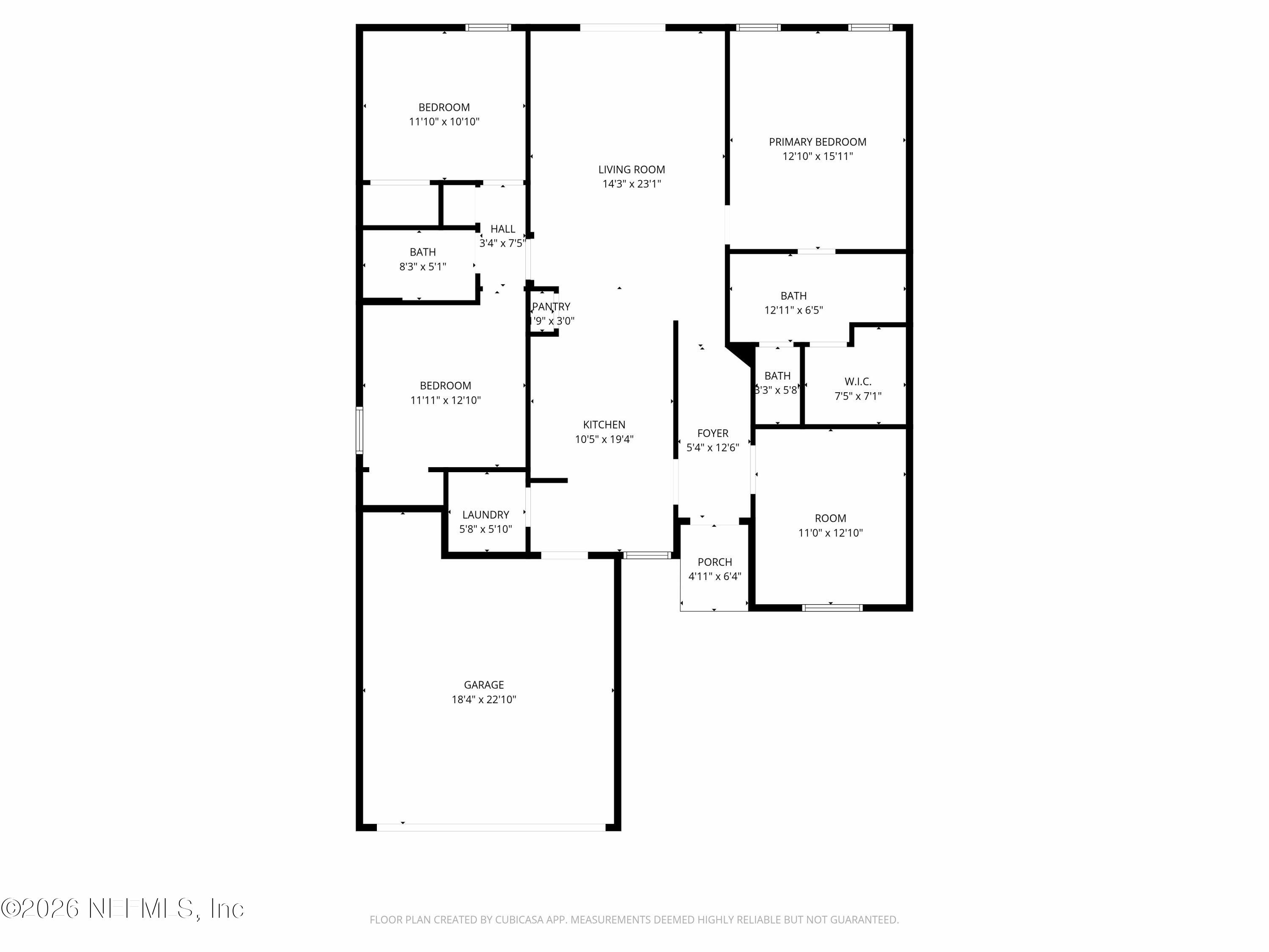 303 Deer Crossing Road St. Augustine, FL 32086 - Photo 35 of 35 303 Deer Crossing Floor Plan
