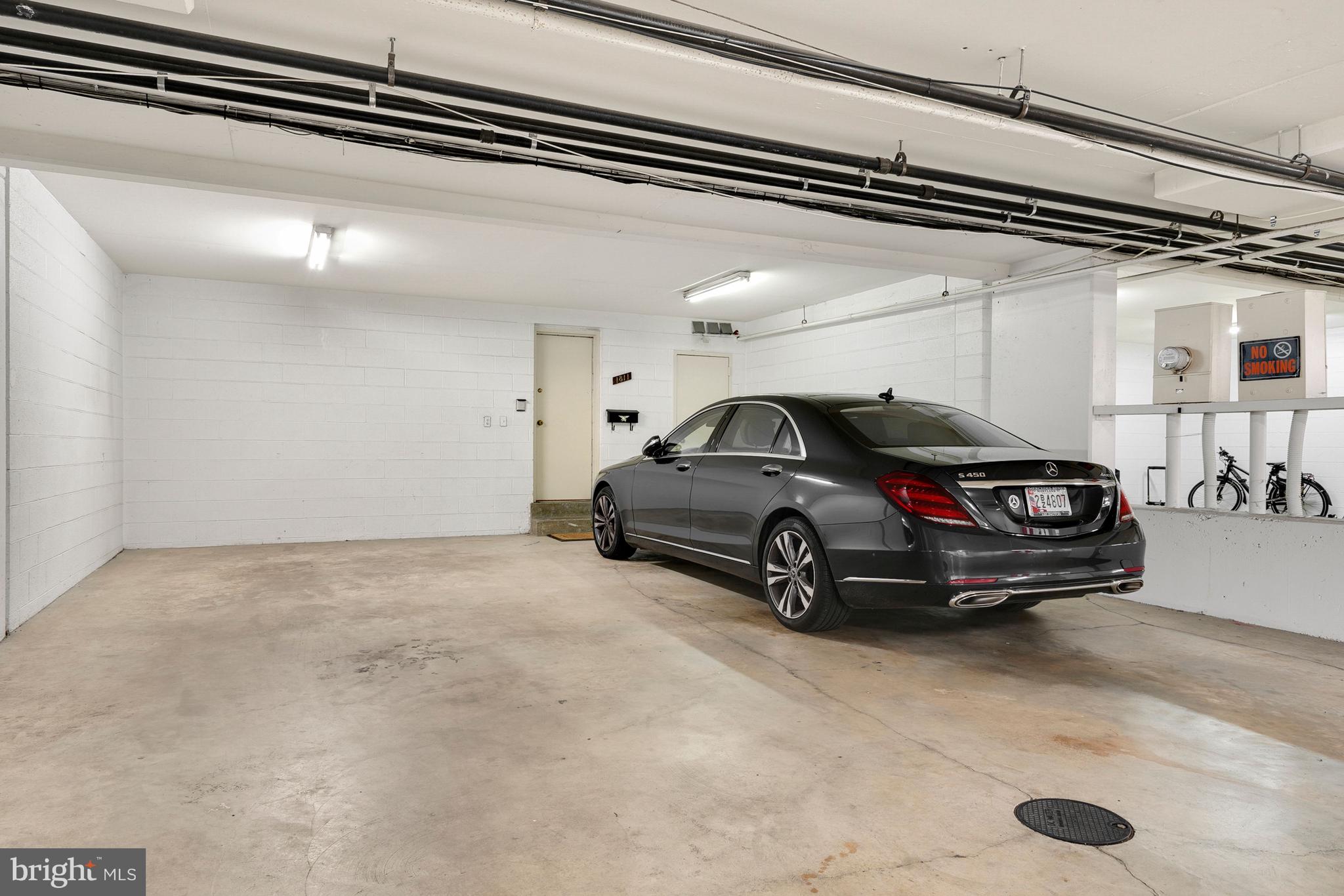 1811 Kalorama Square Northwest, Unit 6 Washington, DC 20009 - Photo 31 of 36 Two car underground parking at unit door