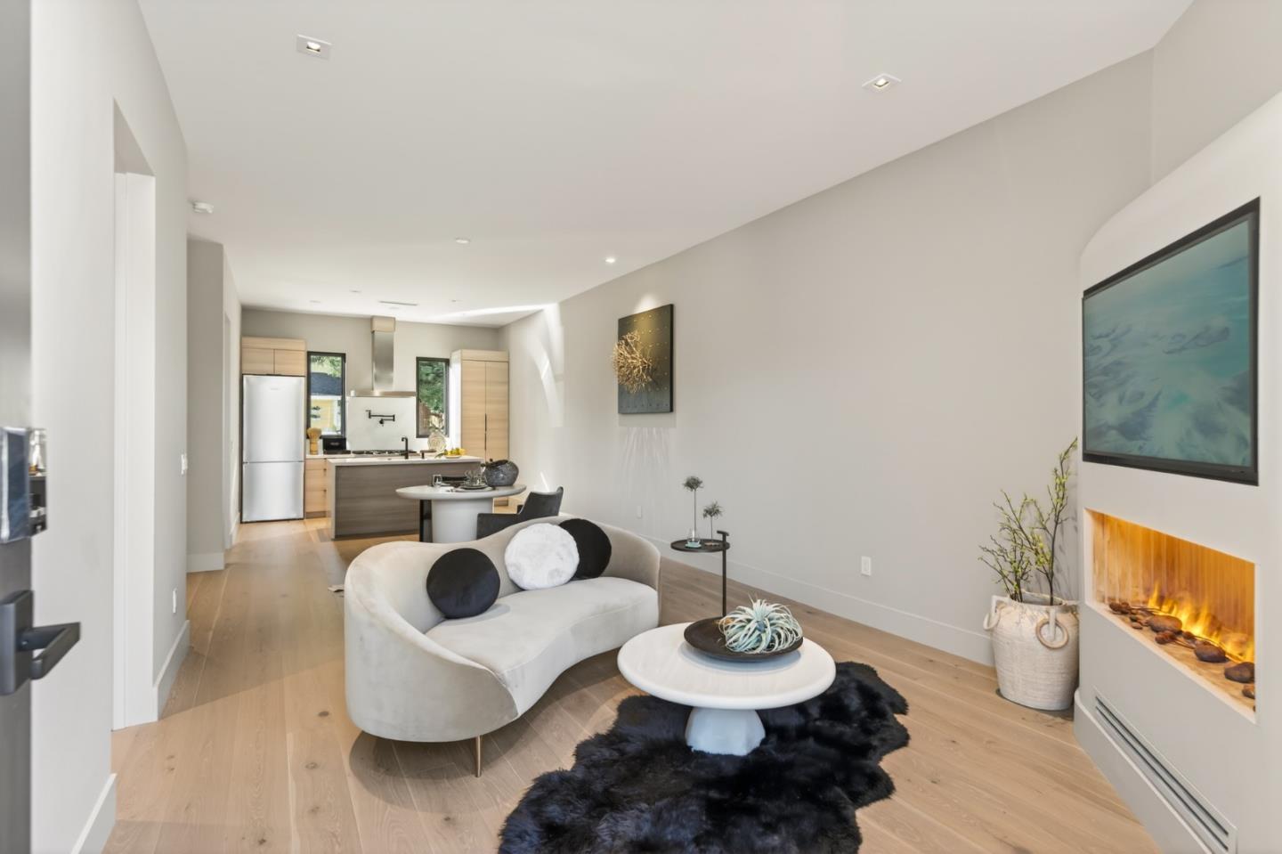 585 Riverside Drive Napa, CA 94559 - Photo 12 of 36 a living room with furniture and a wooden floor