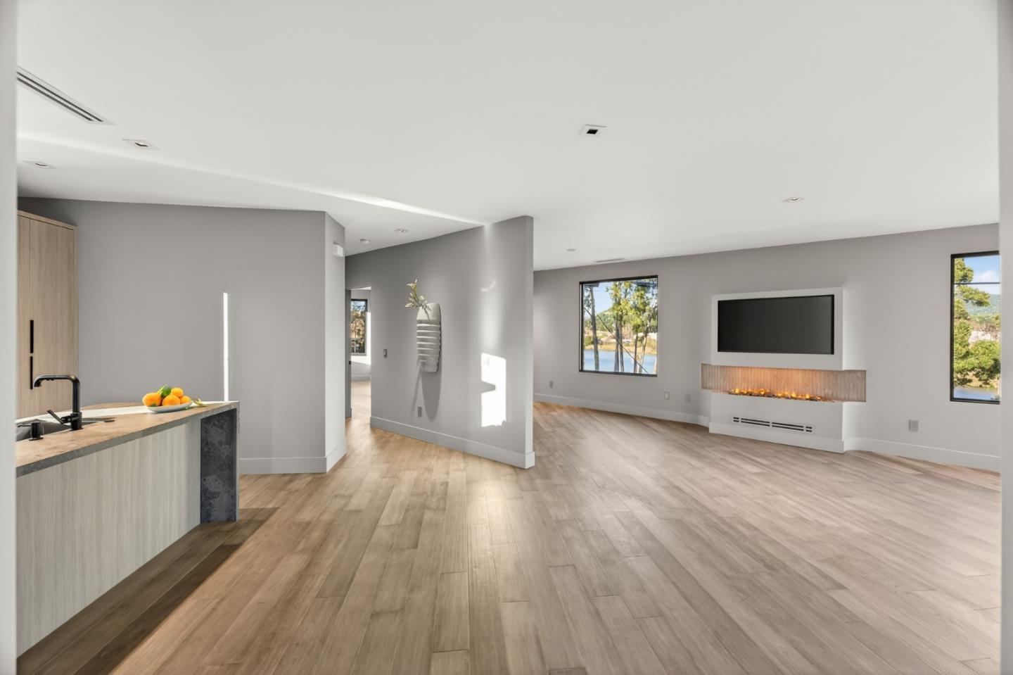 585 Riverside Drive Napa, CA 94559 - Photo 26 of 36 a view of an empty room with window and wooden floor