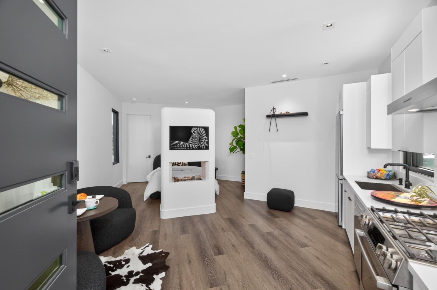 585 Riverside Drive Napa, CA 94559 - Photo 6 of 36 a living room with furniture and a flat screen tv