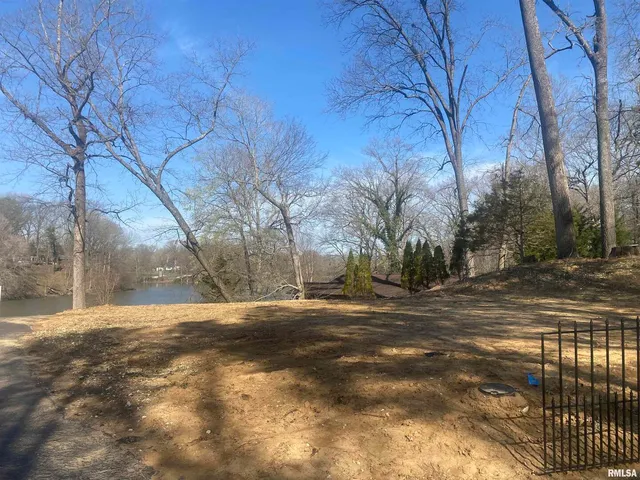a backyard of a house