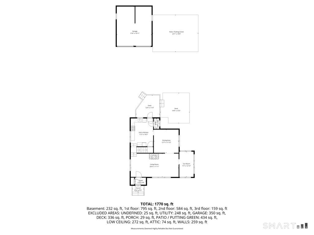75 Elizabeth Terrace Stratford, CT 06614 - Photo 30 of 38 a picture of a room with a white wall and a picture
