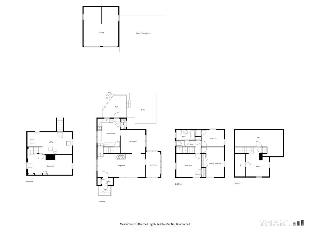 75 Elizabeth Terrace Stratford, CT 06614 - Photo 38 of 38 a picture of floor plan
