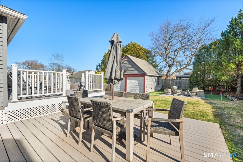 75 Elizabeth Terrace Stratford, CT 06614 - Photo 6 of 38 a view of a roof deck with furniture