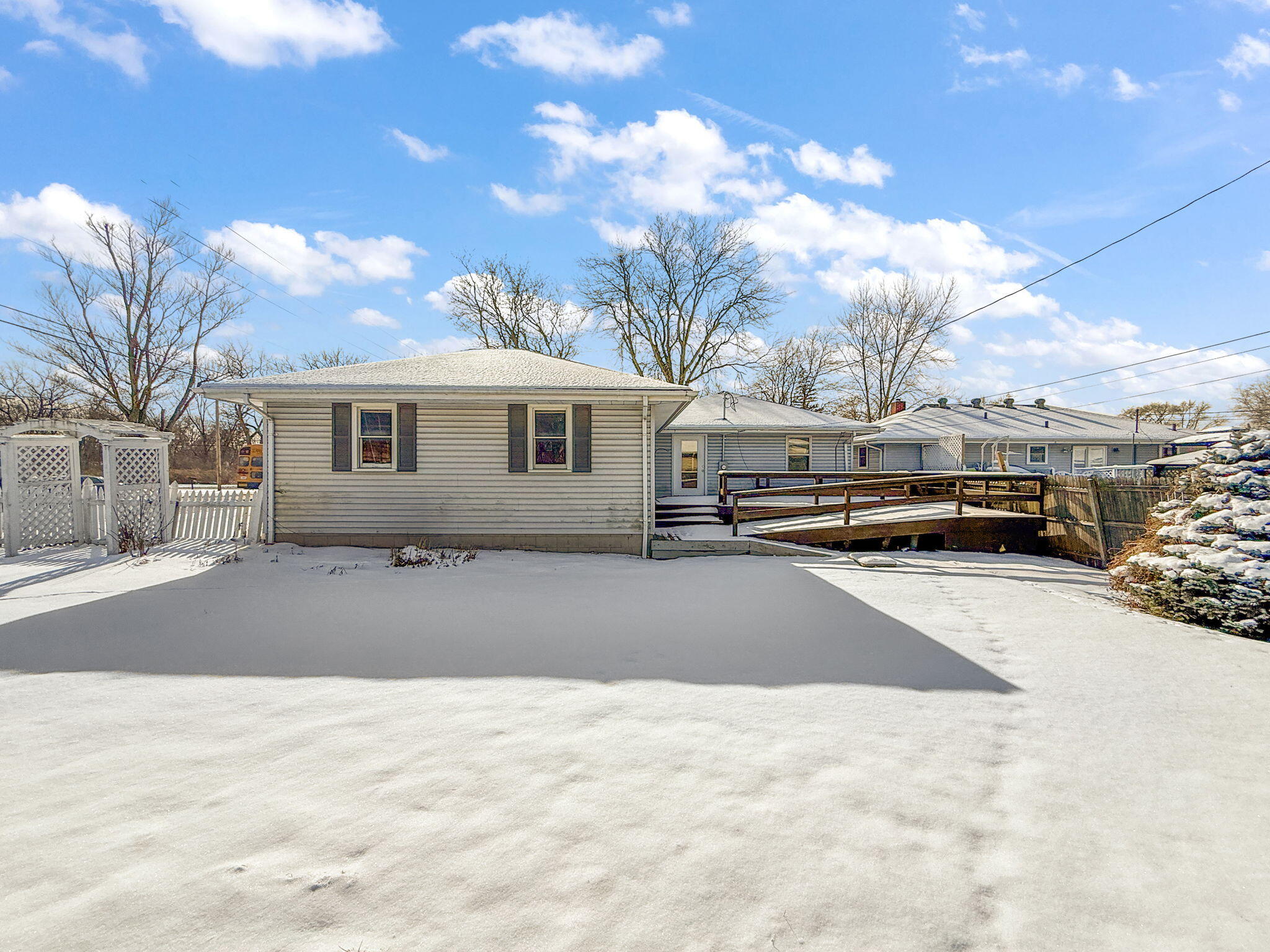 3339 Wirth Road Highland, IN 46322 - Photo 28 of 29 a view of a car park in front of a house