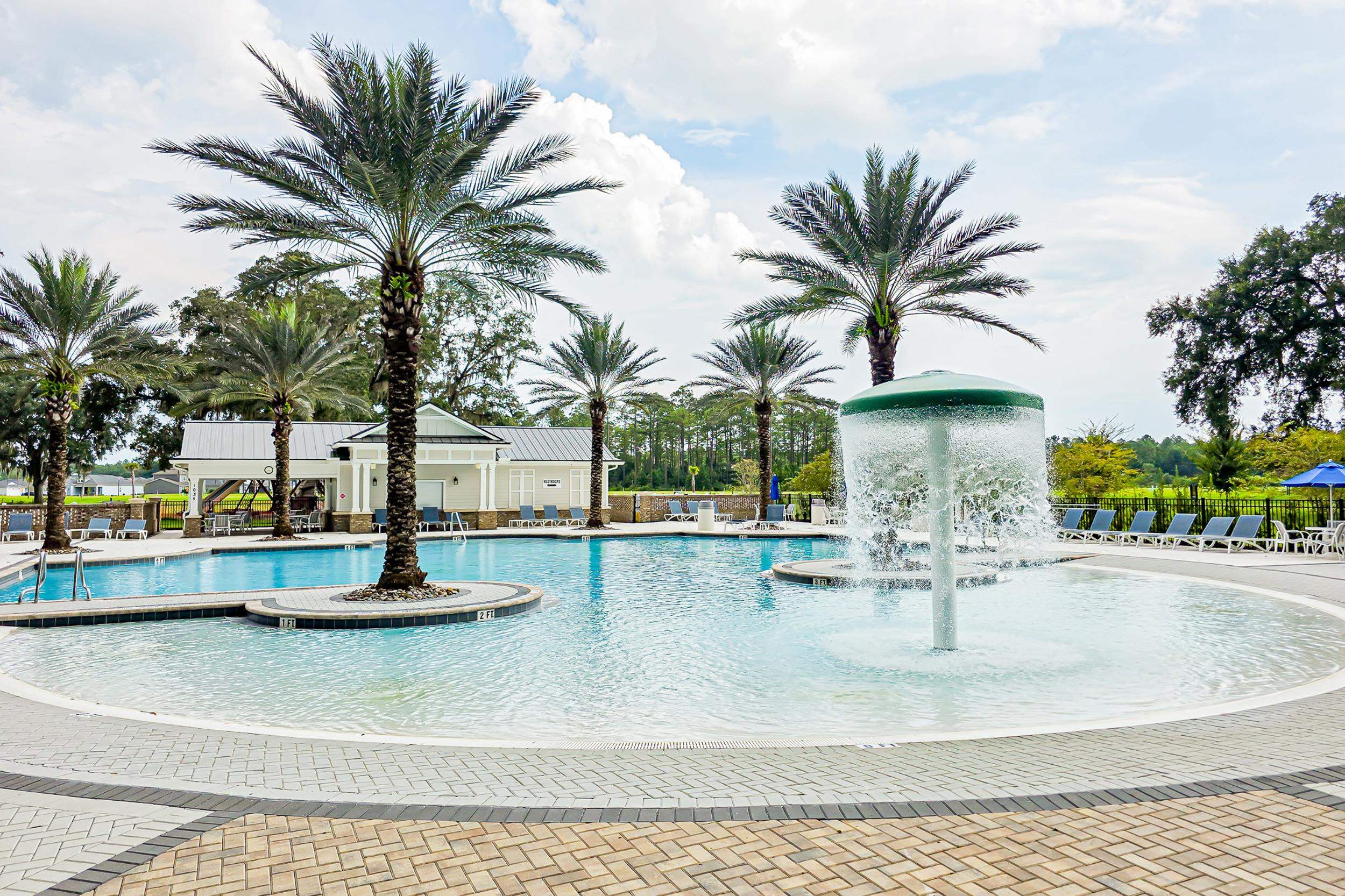196 Red Barn Rd Street St. Augustine, FL 32092 - Photo 39 of 53 a view of a swimming pool with a chair