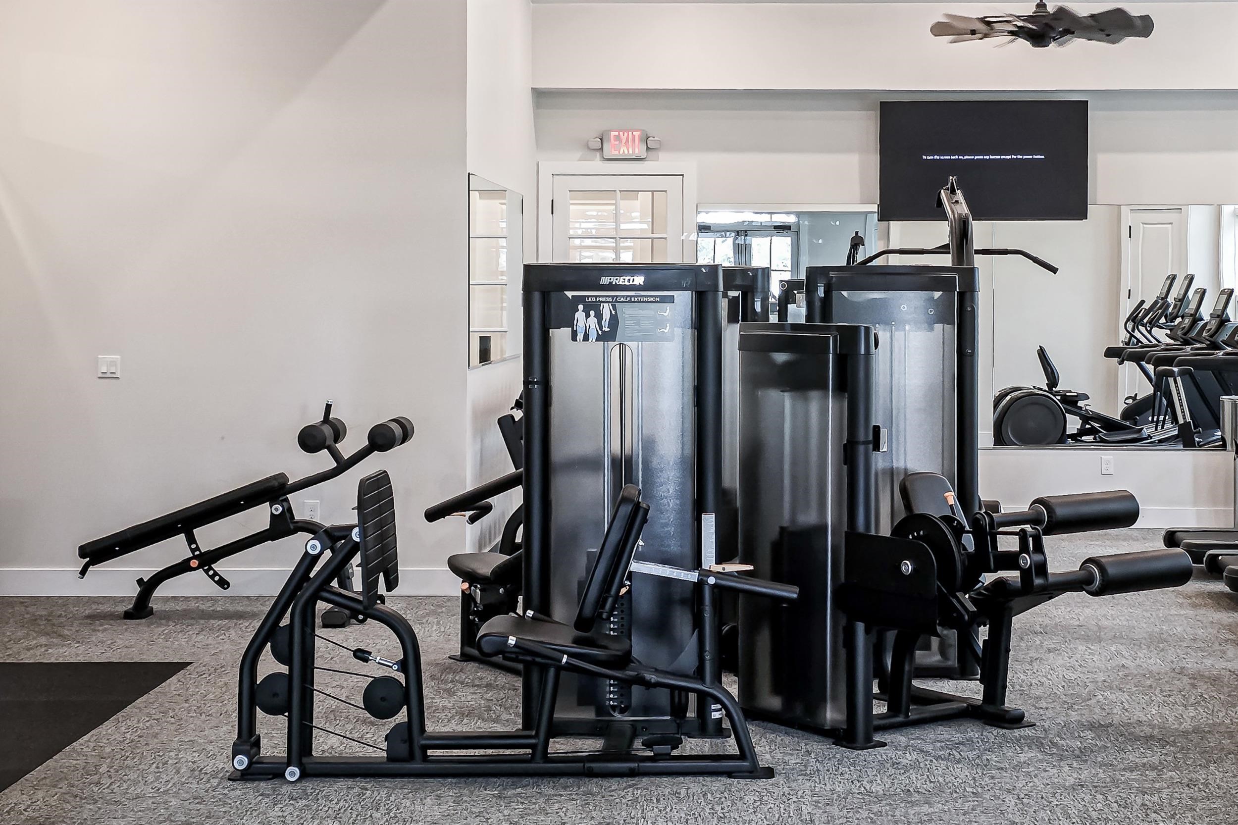 196 Red Barn Rd Street St. Augustine, FL 32092 - Photo 44 of 53 a view of a room with gym equipment