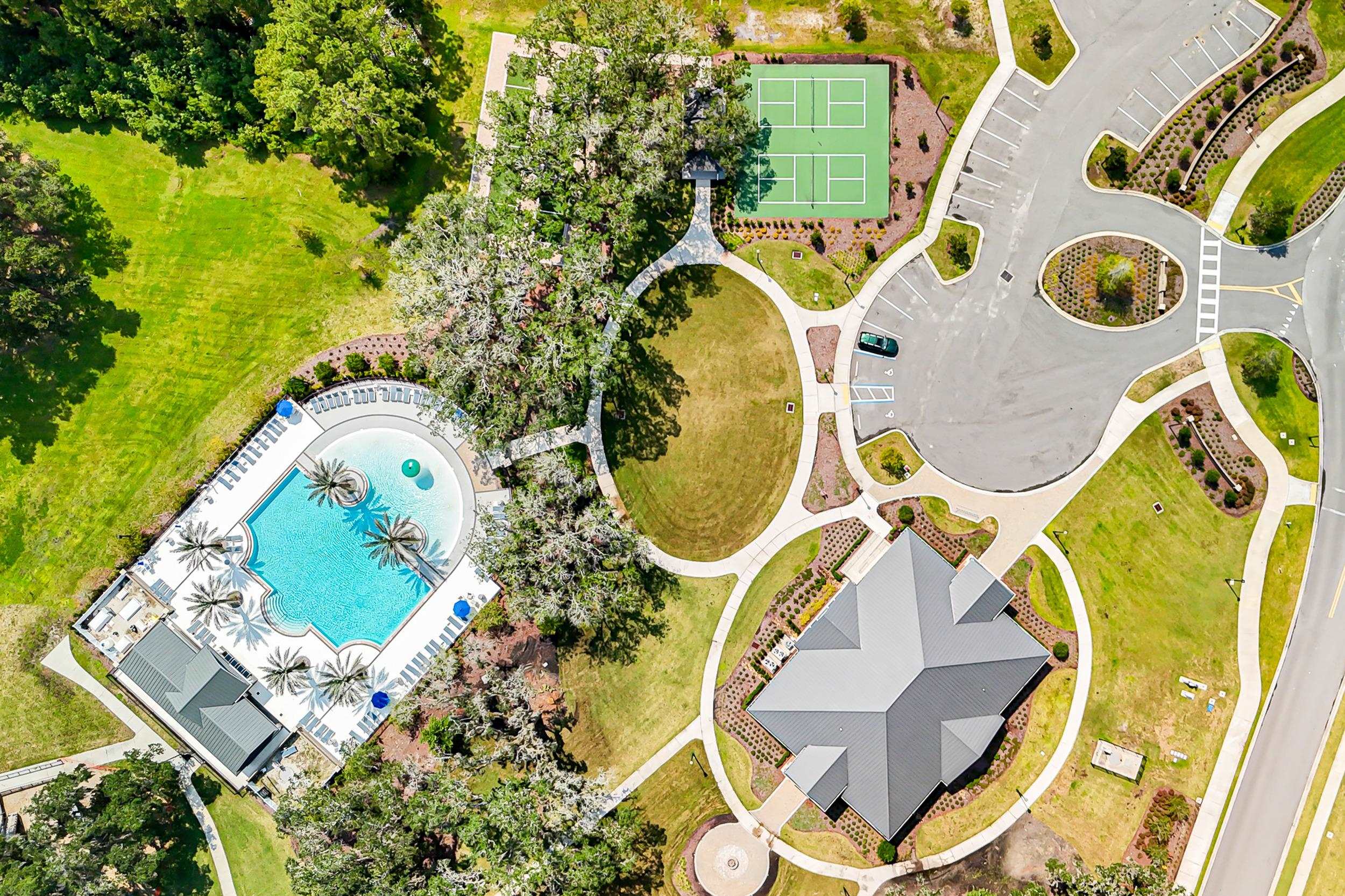 196 Red Barn Rd Street St. Augustine, FL 32092 - Photo 53 of 53 an aerial view of a swimming pool