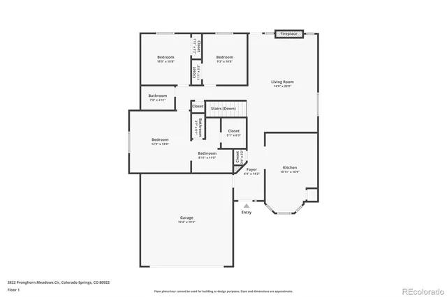 $2,250 | 3822 Pronghorn Meadows Circle, Colorado Springs, CO 80922