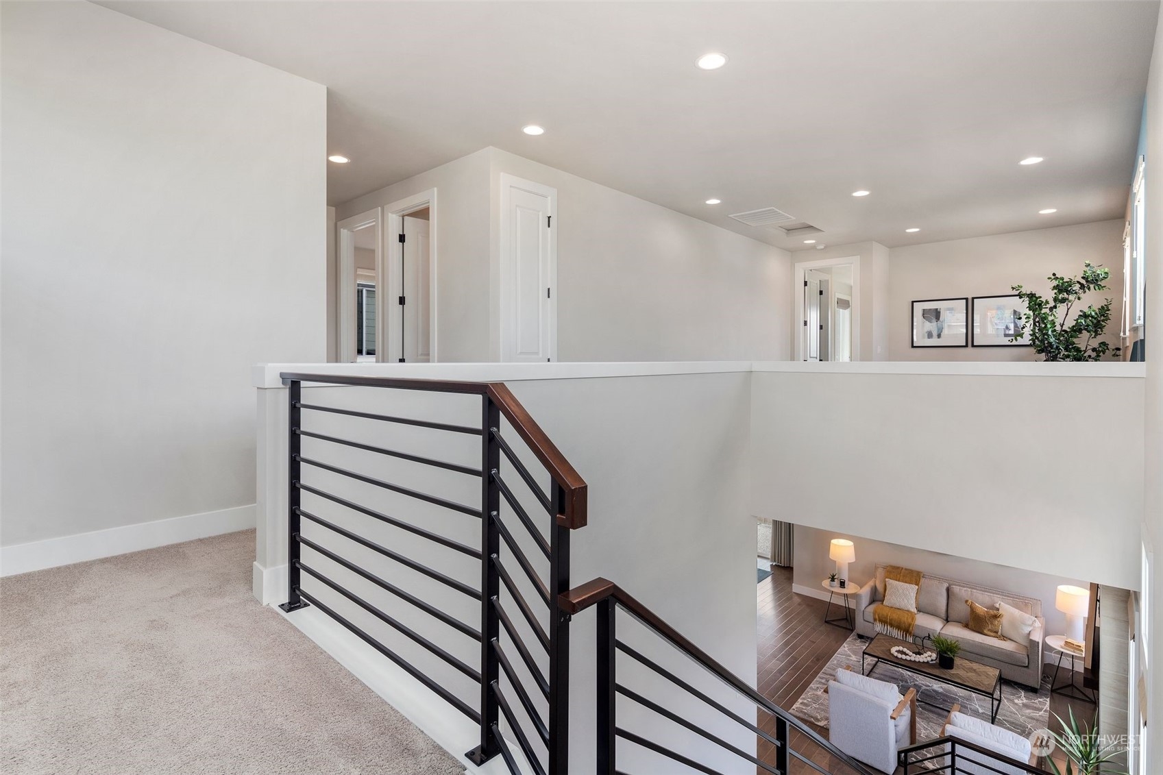 22322 43rd Drive Southeast Bothell, WA 98021 - Photo 21 of 40 a view of a hallway with workspace
