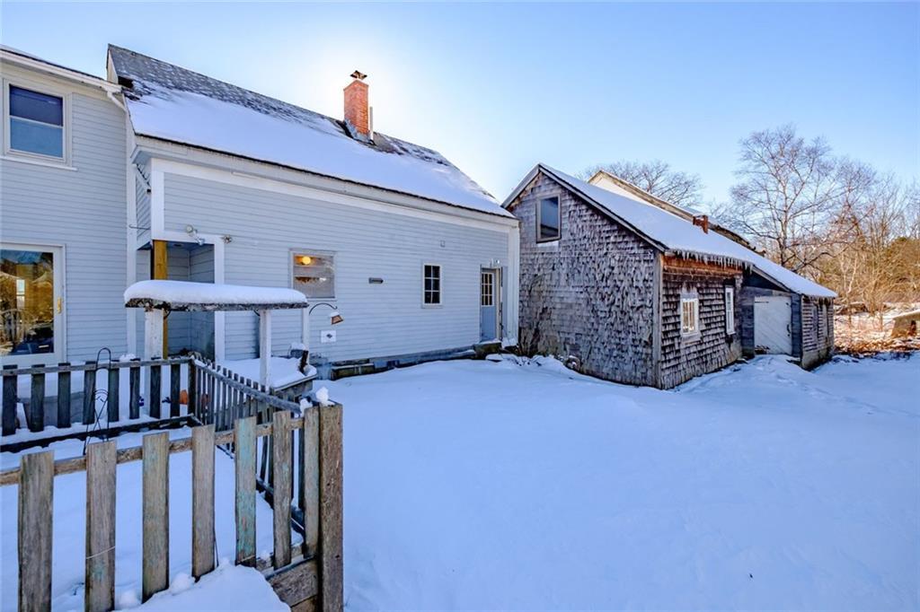 39 Wells Road Cape Elizabeth, ME 04107 - Photo 31 of 34 Back of the house view