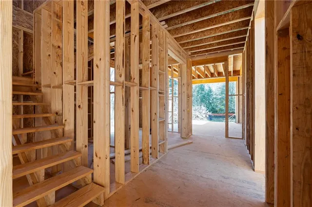 a view of front door