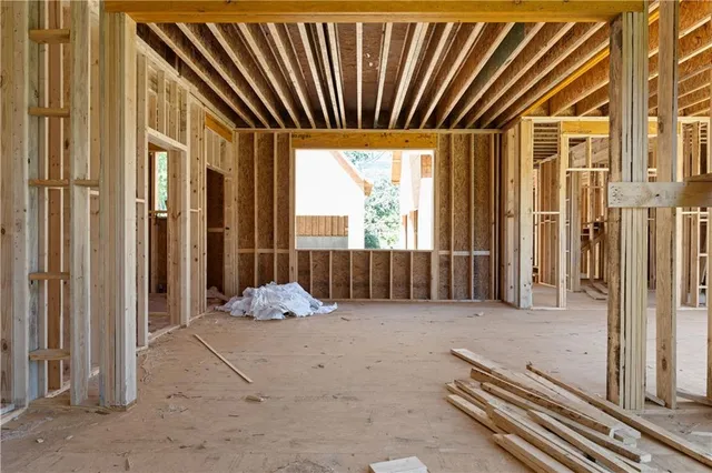 a view of porch with seating space
