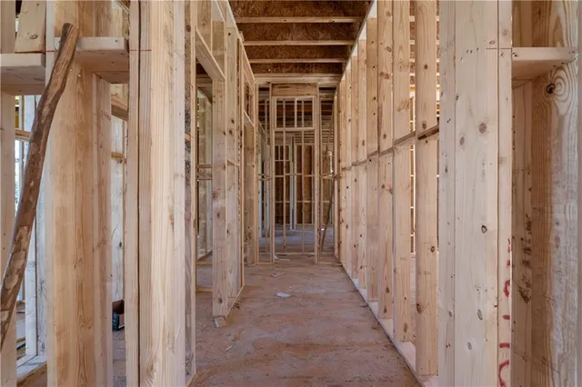 a view of front door