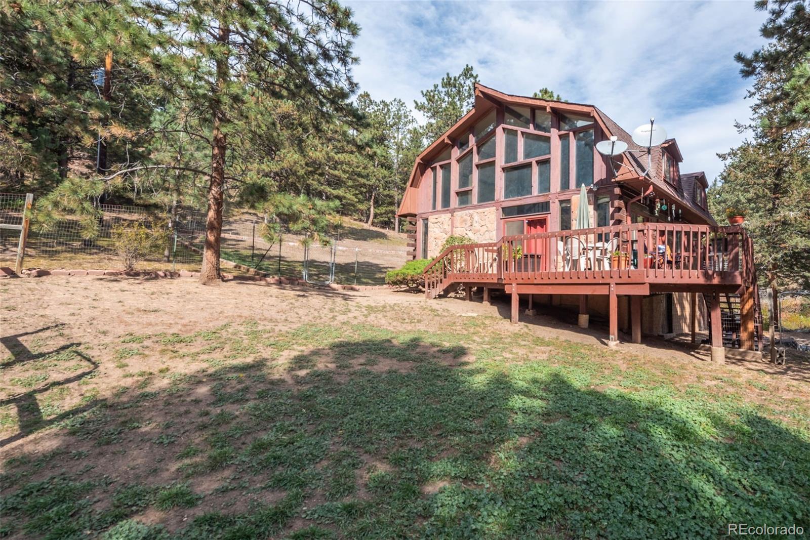 601 Pika Road Boulder, CO 80302 - Photo 3 of 30 a view of a house with a yard