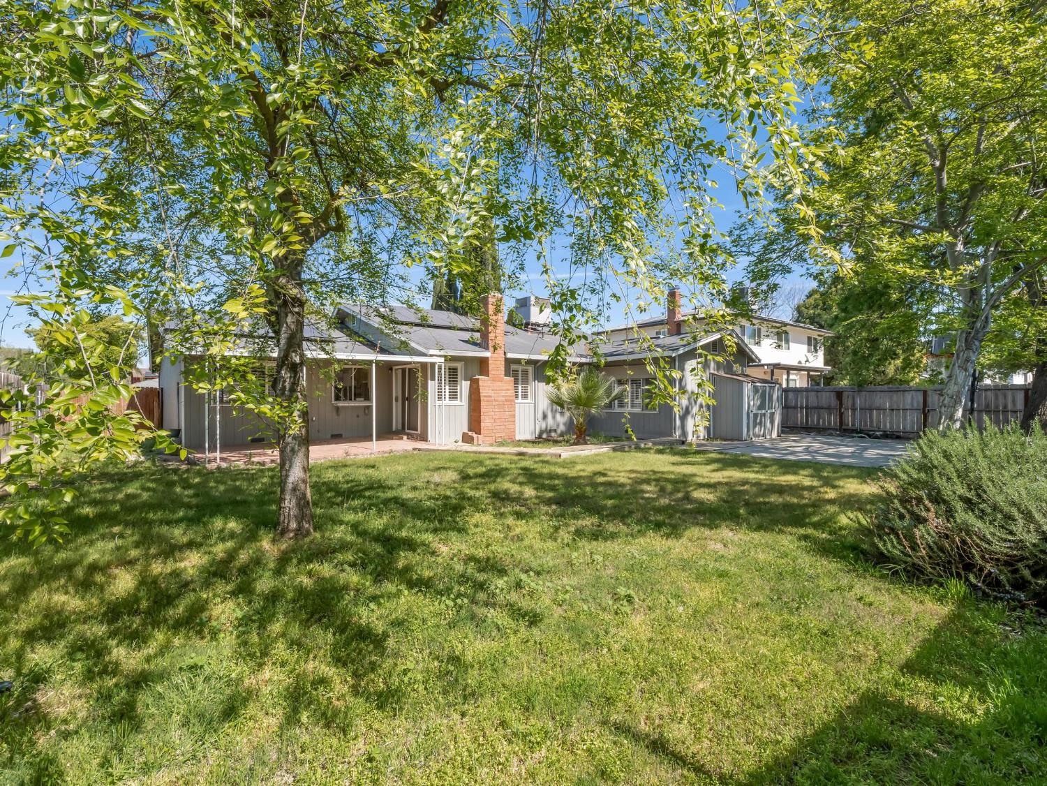 873 Cedar Lane Lemoore, CA 93245 - Photo 8 of 41 a backyard of a house with lots of green space