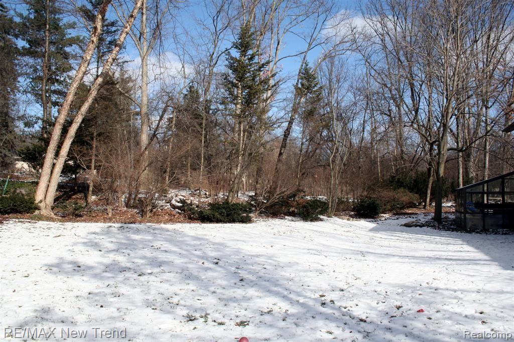 5200 Rector Court Bloomfield Hills, MI 48302 - Photo 25 of 25 Serene Private Backyard w/Trees