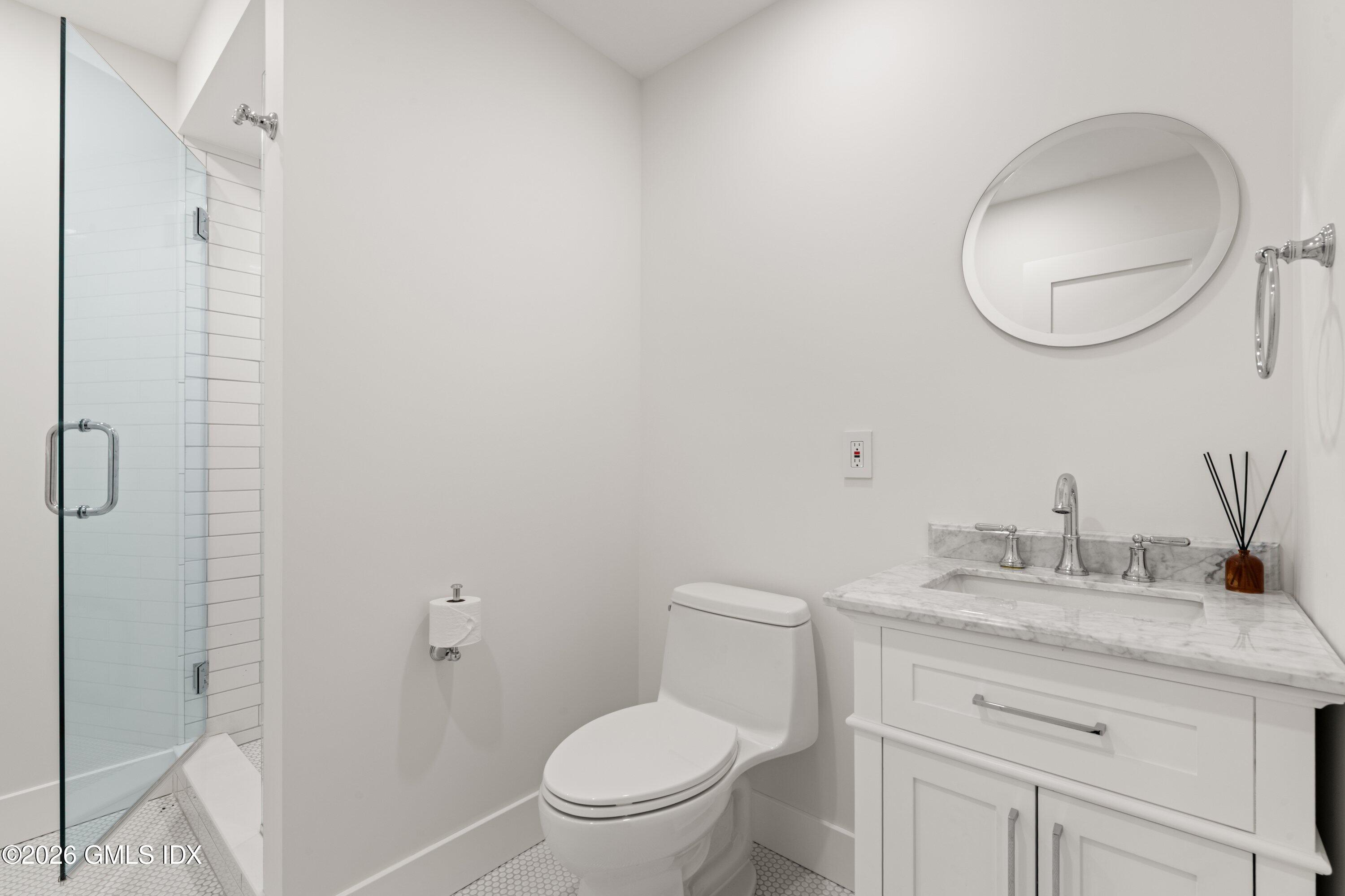 89 Indian Field Road Greenwich, CT 06830 - Photo 35 of 40 4.25Lower Level Bathroom