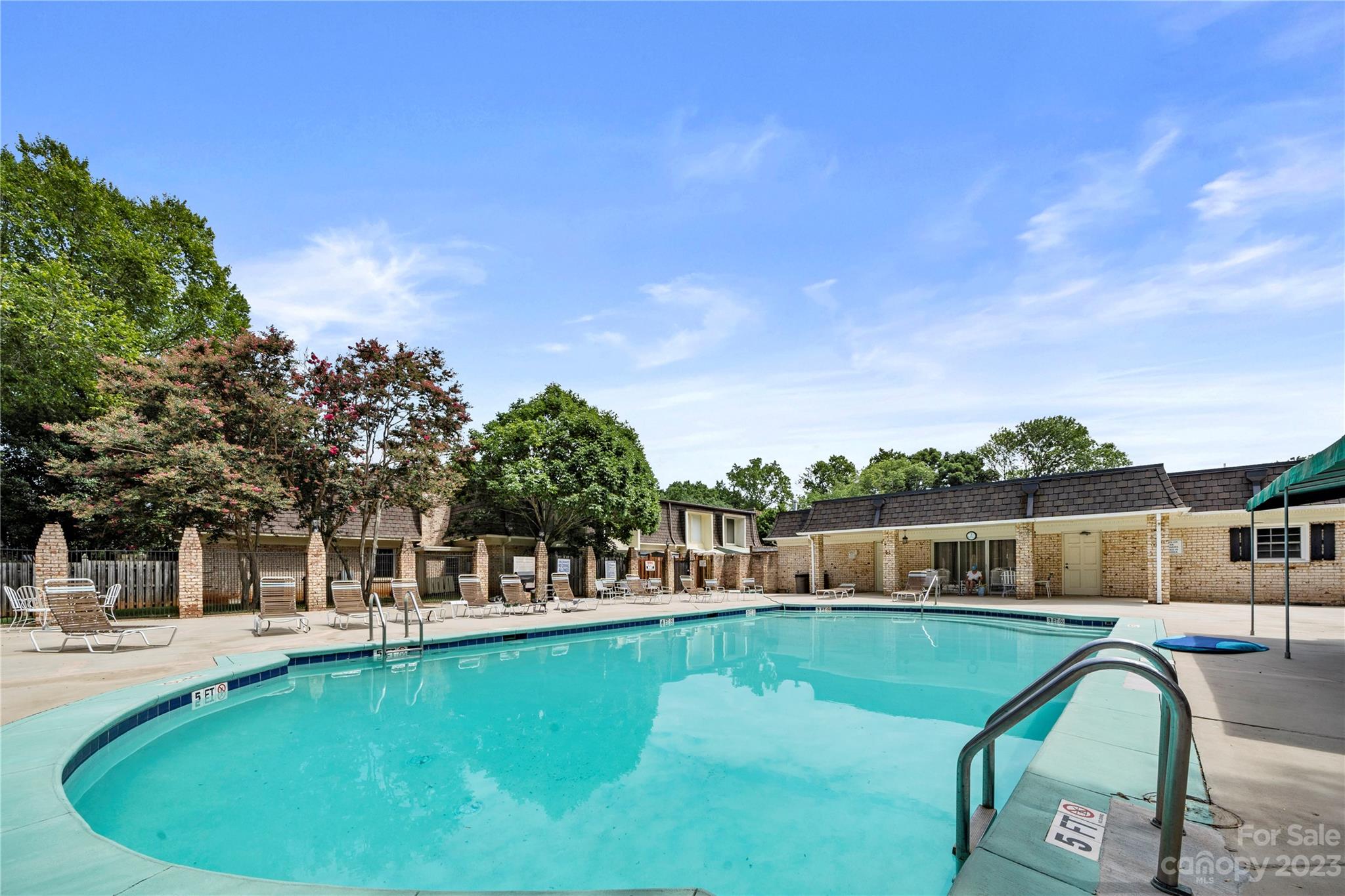 3520 Colony Road, Unit G Charlotte, NC 28211 - Photo 19 of 19 a view of a swimming pool with a patio