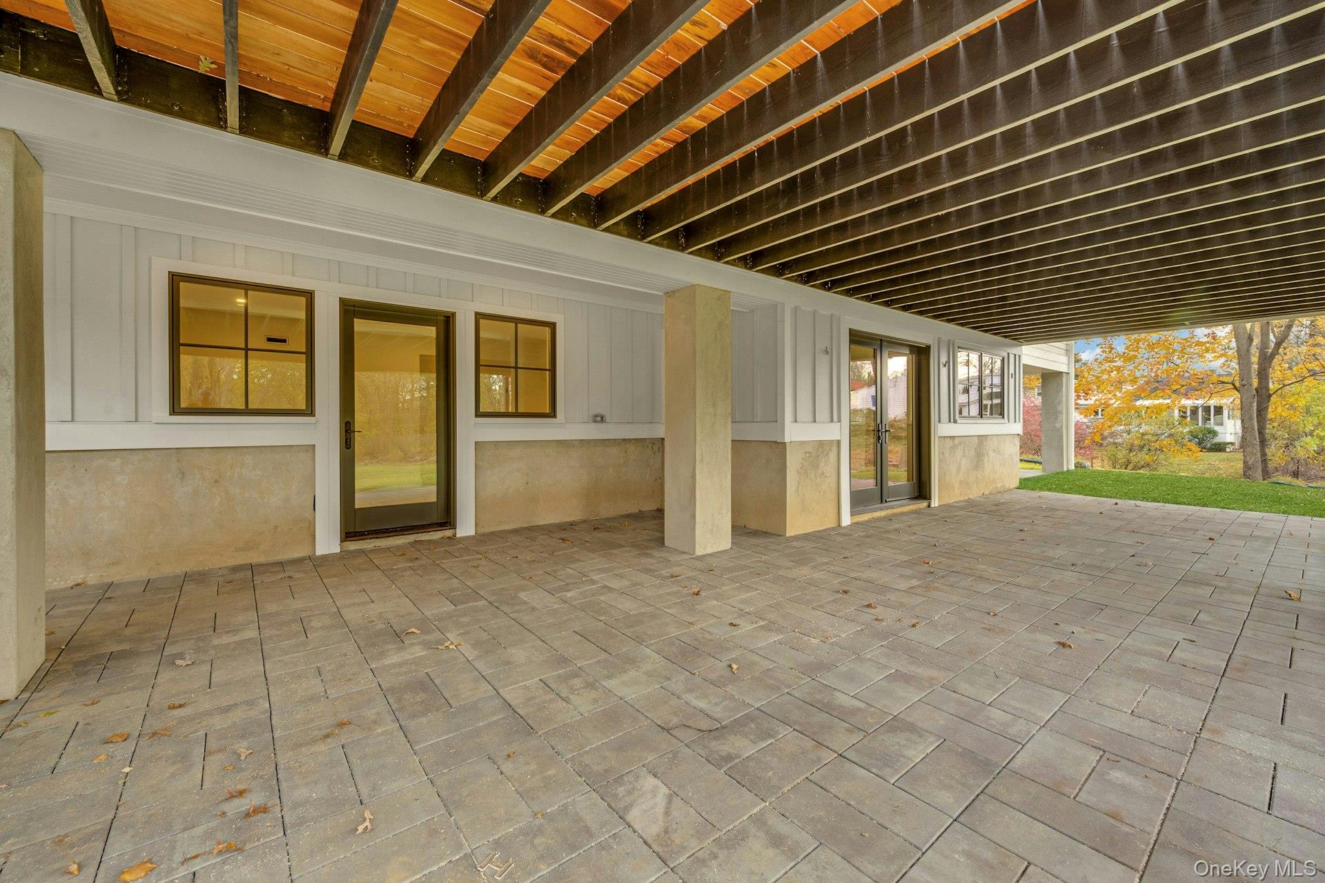 32 Sycamore Road Scarsdale, NY 10583 - Photo 44 of 50 View of covered walk out patio
