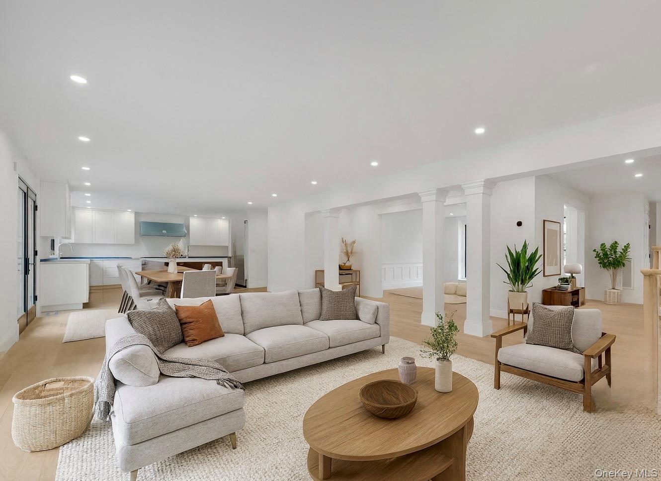 32 Sycamore Road Scarsdale, NY 10583 - Photo 5 of 48 family room & breakfast area virtually staged
