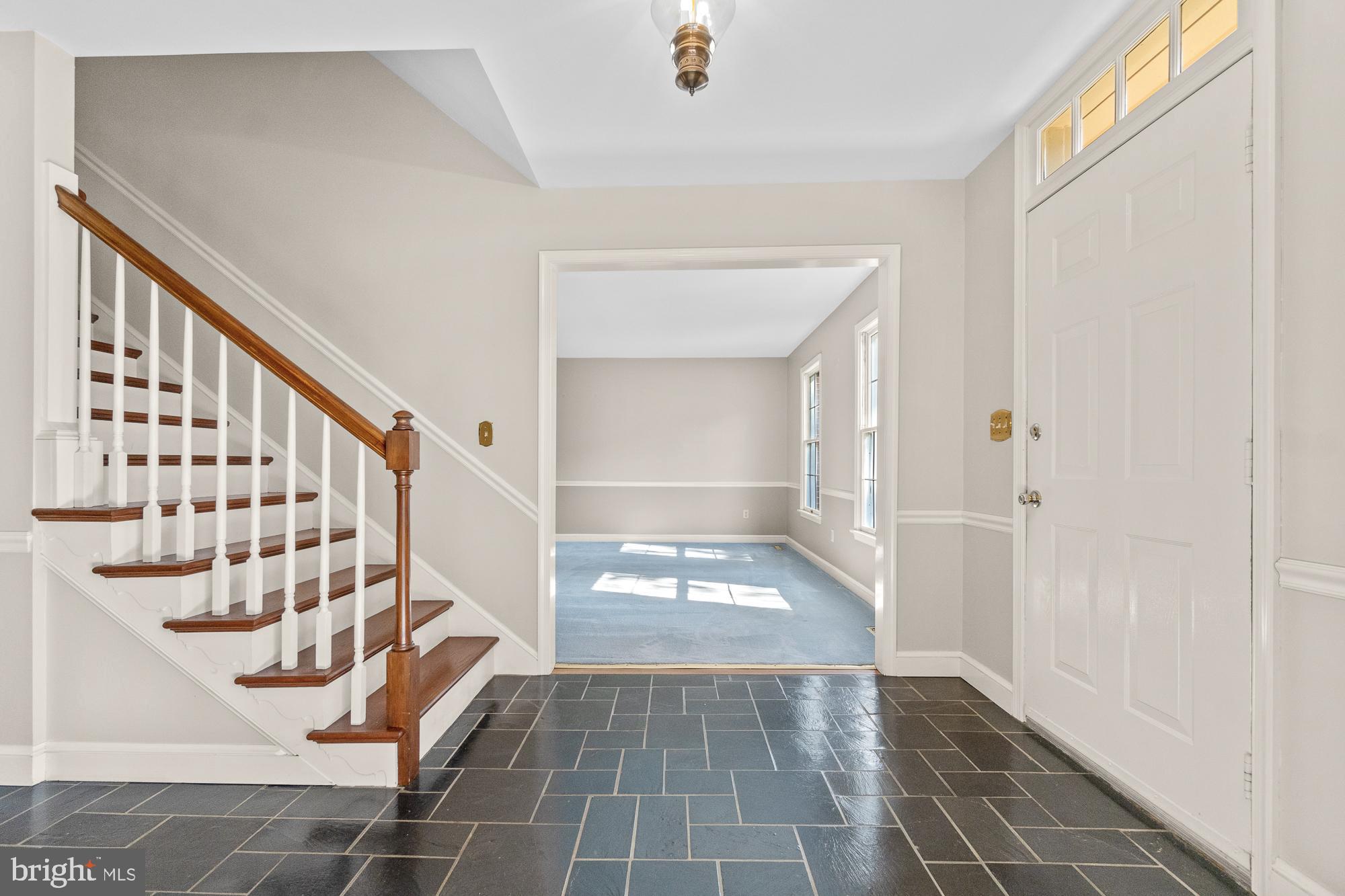 12601 Deoudes Road Boyds, MD 20841 - Photo 27 of 66 Open foyer with beautiful polished slate floors