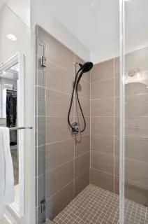 a terrace view with seating space