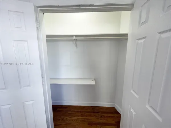 a view of closet