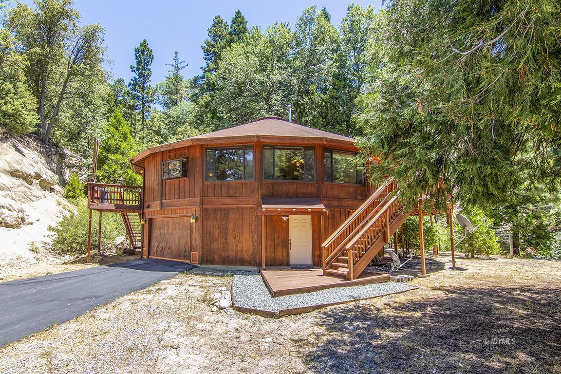 24625 Baldy Road Idyllwild, CA 92549 - Photo 78 of 80 a view of a house with a yard