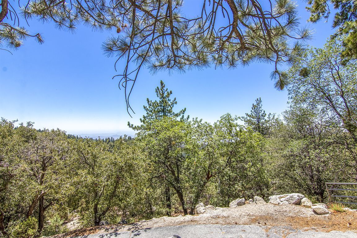 24625 Baldy Road Idyllwild, CA 92549 - Photo 80 of 80 a view of a backyard of the house