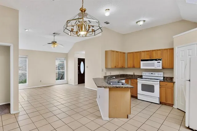 an aerial view of a football ground